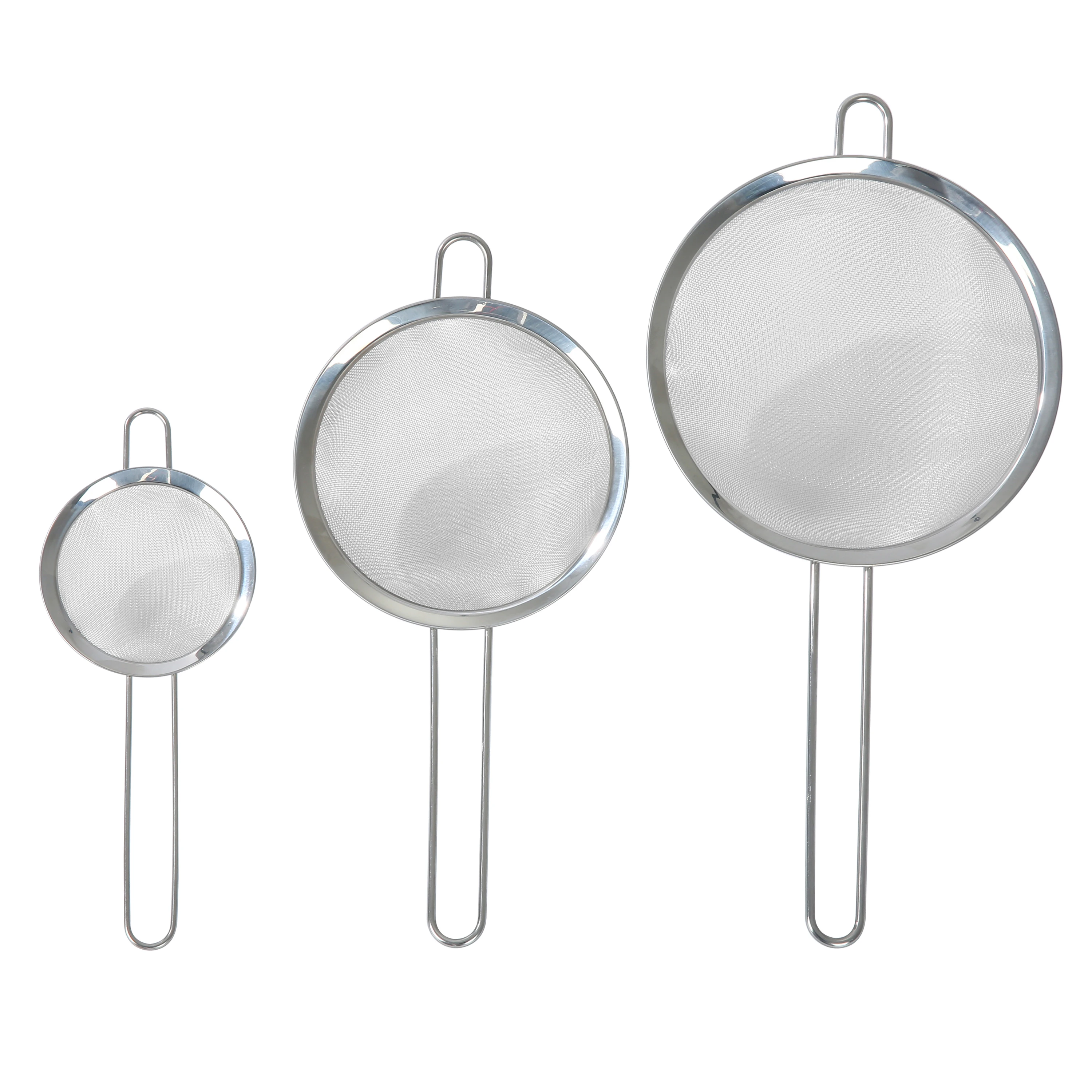 stainless steel strainer set