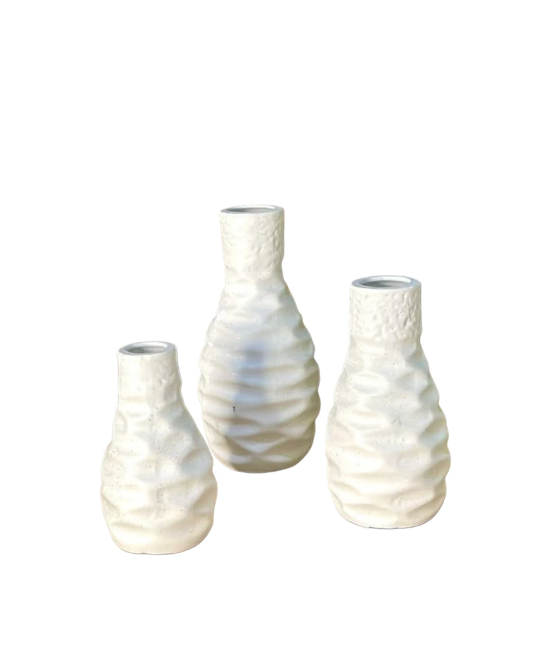 Three vase set